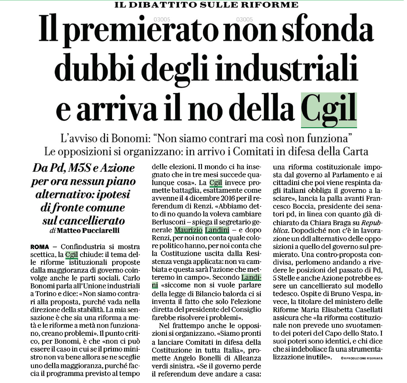 07 novembre 2023 repubblica