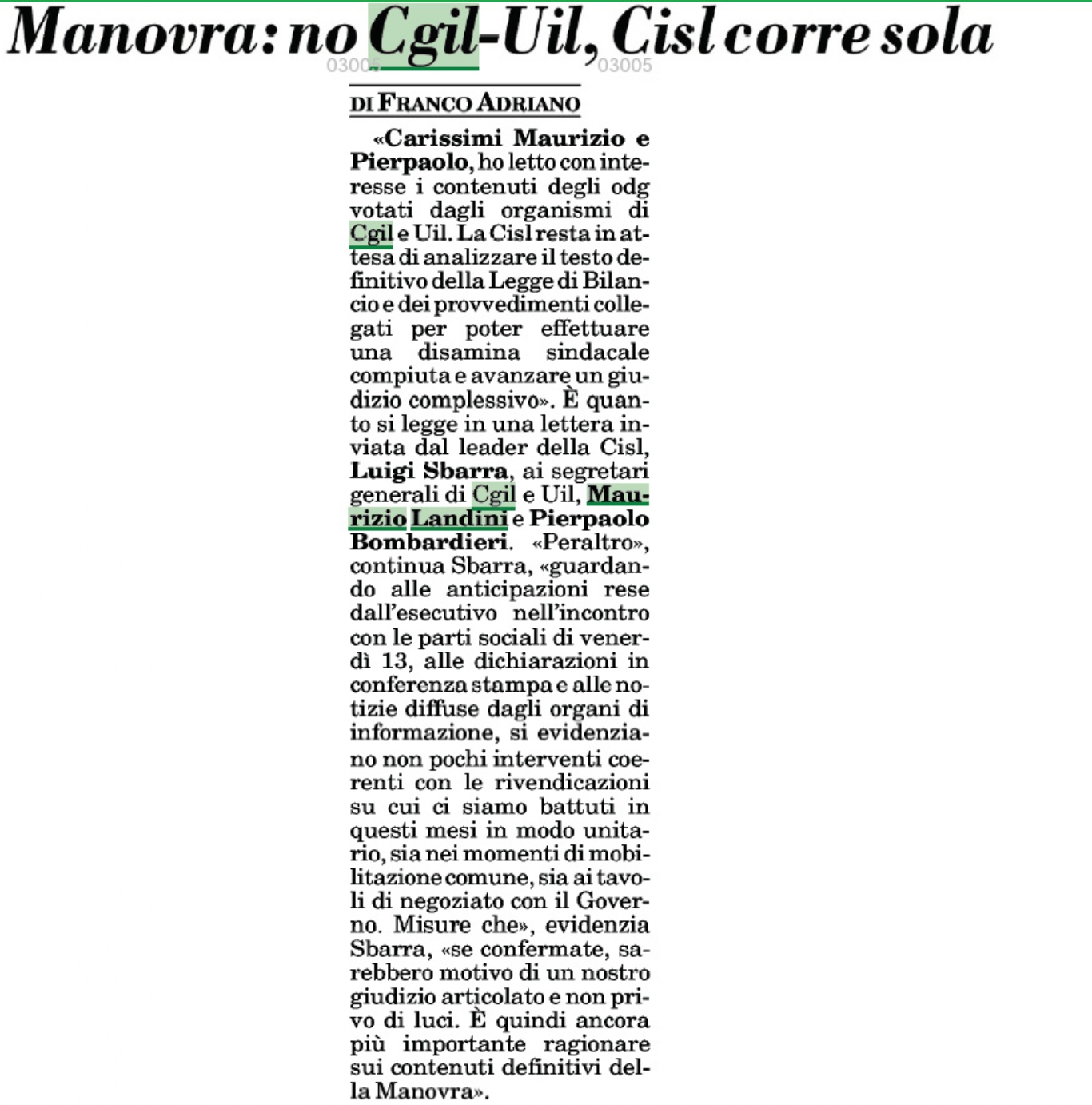 20 ottobre 2023 italia oggi page 0001