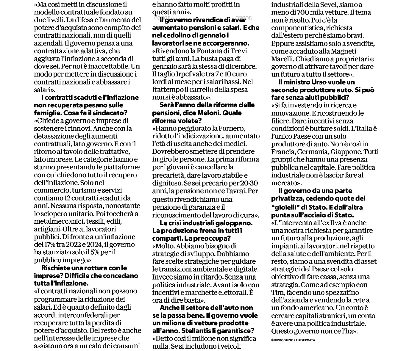 22 gennaio 2024 repubblica Pagina 2