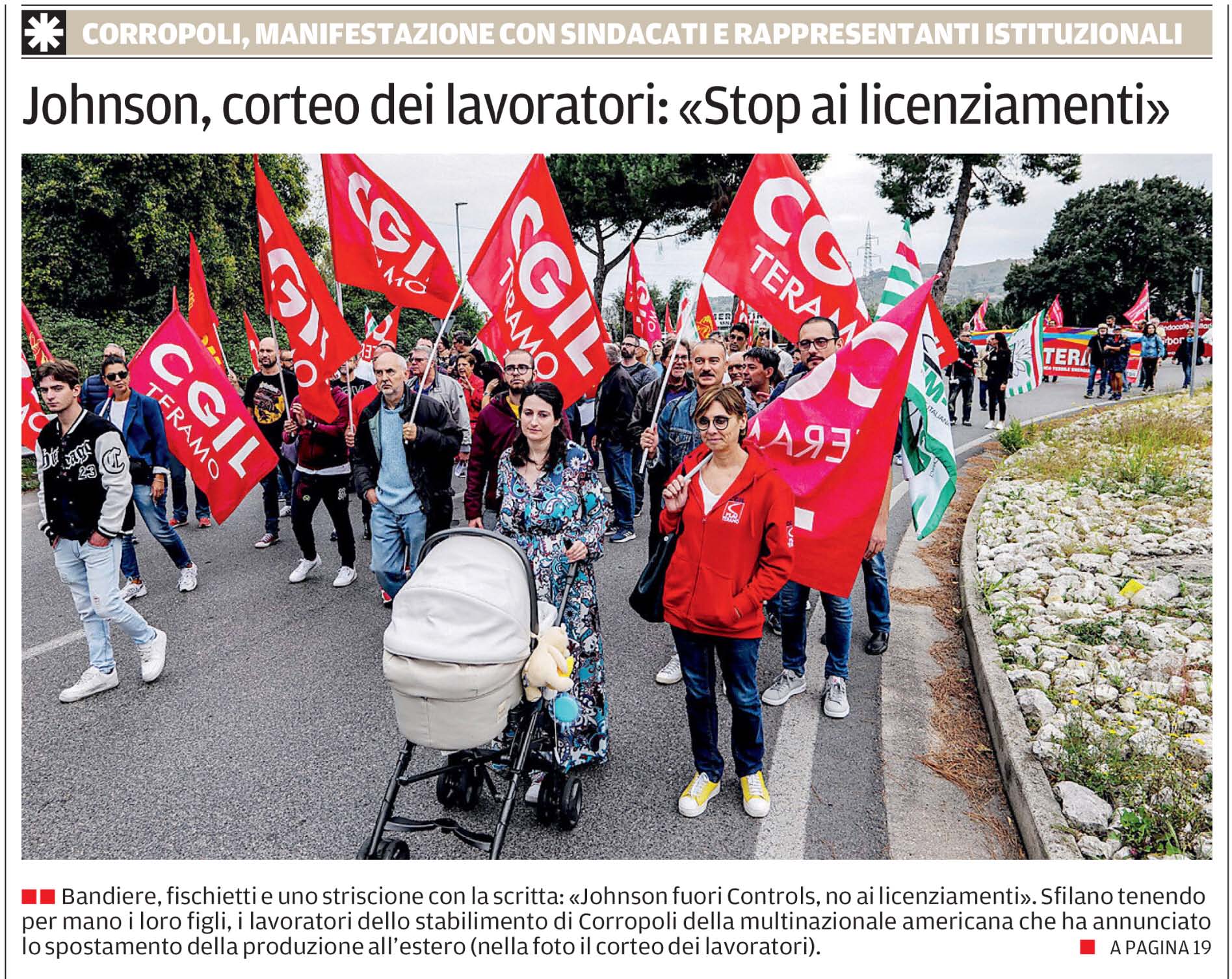 22 ottobre 2023 il centro prima pagina