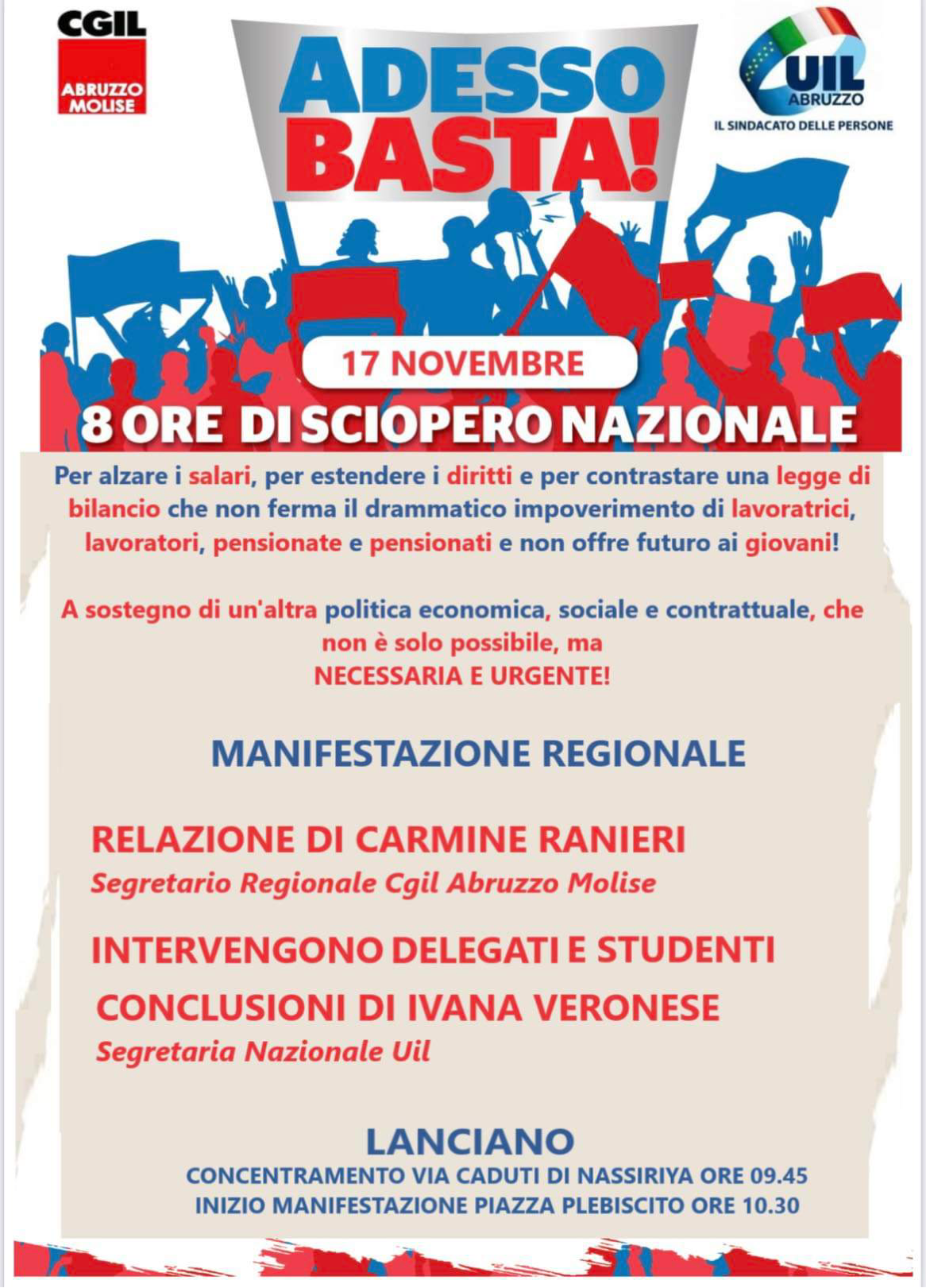 Manifestazione Lanciano