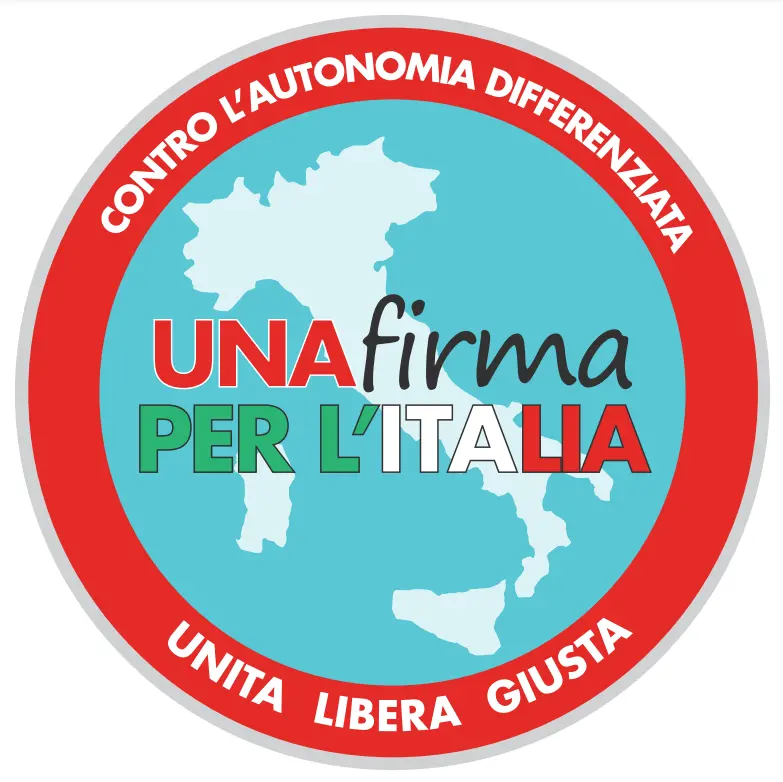 Una firma per l'Italia - Contro L'Autonomia Differenziata 