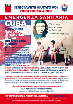 Campagna Solidarietà Cuba